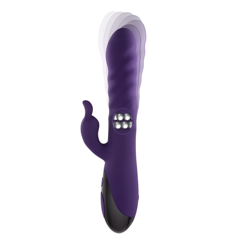 Evolved RASCALLY RABBIT - Purple 22.9 cm USB Rechargeable Rabbit Vibrator — view 8