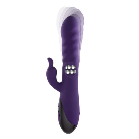 Evolved RASCALLY RABBIT - Purple 22.9 cm USB Rechargeable Rabbit Vibrator — view 8
