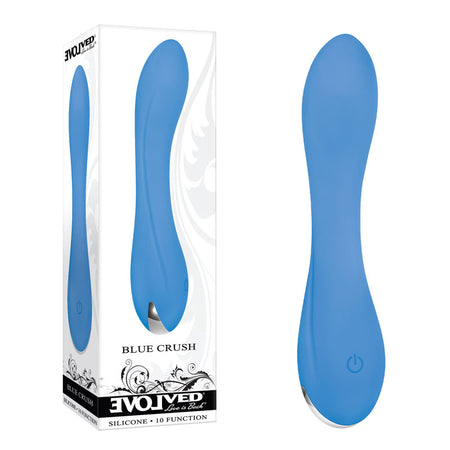 Evolved BLUE CRUSH - Blue 12 cm Mini Vibrator buy online Australia