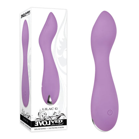 Evolved LILAC G - Lilac 11.5 cm Mini Vibrator buy online Australia