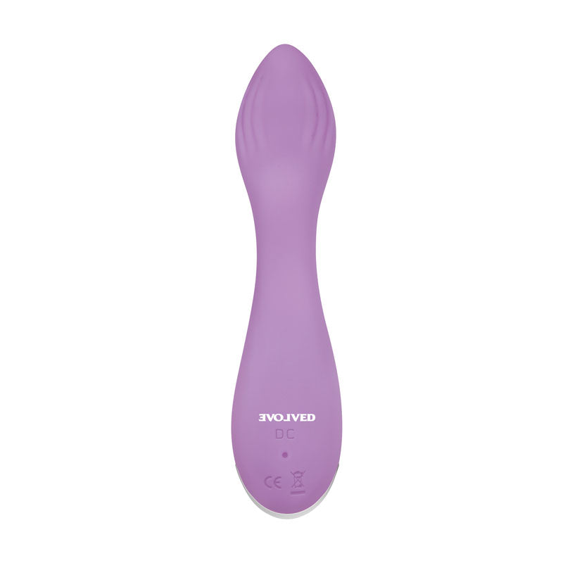 Evolved LILAC G - Lilac 11.5 cm USB Rechargeable Mini Vibrator — view 7