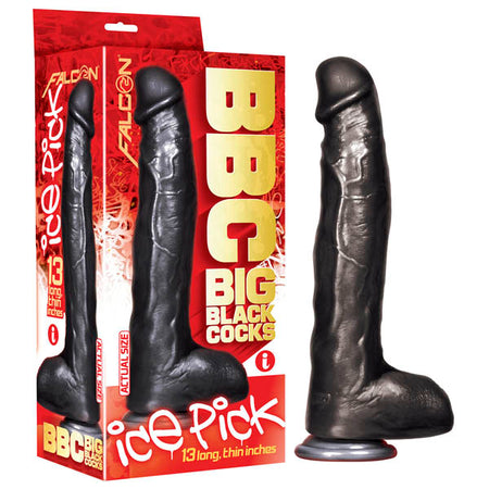 BBC (Big Black Cocks) - Ice Pick - Black 33 cm (13'') Dong buy online Australia