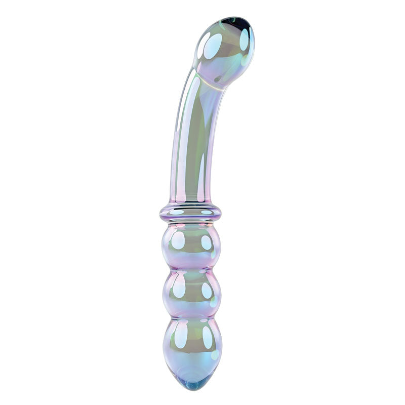 Gender X LUSTROUS GALAXY WAND - Blue/Violet Glass 18.5 cm Double Ended Massager — view 8