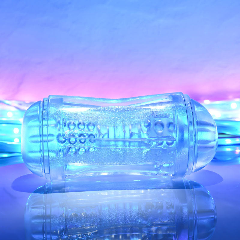 Gender X DOUBLE FANTASY - Clear Double Ended Stroker — view 4