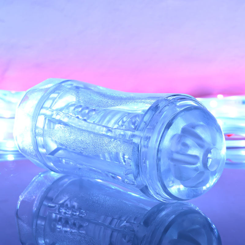 Gender X DOUBLE FANTASY - Clear Double Ended Stroker — view 6
