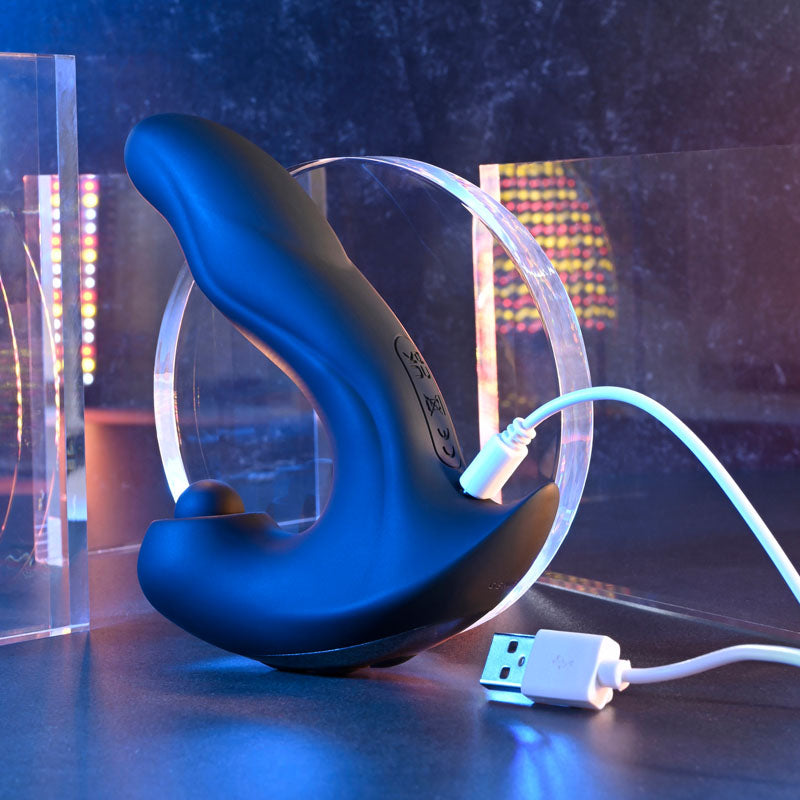 Gender X MAD TAPPER - Black USB Rechargeable Double Tapping Vibrating Massager — view 8