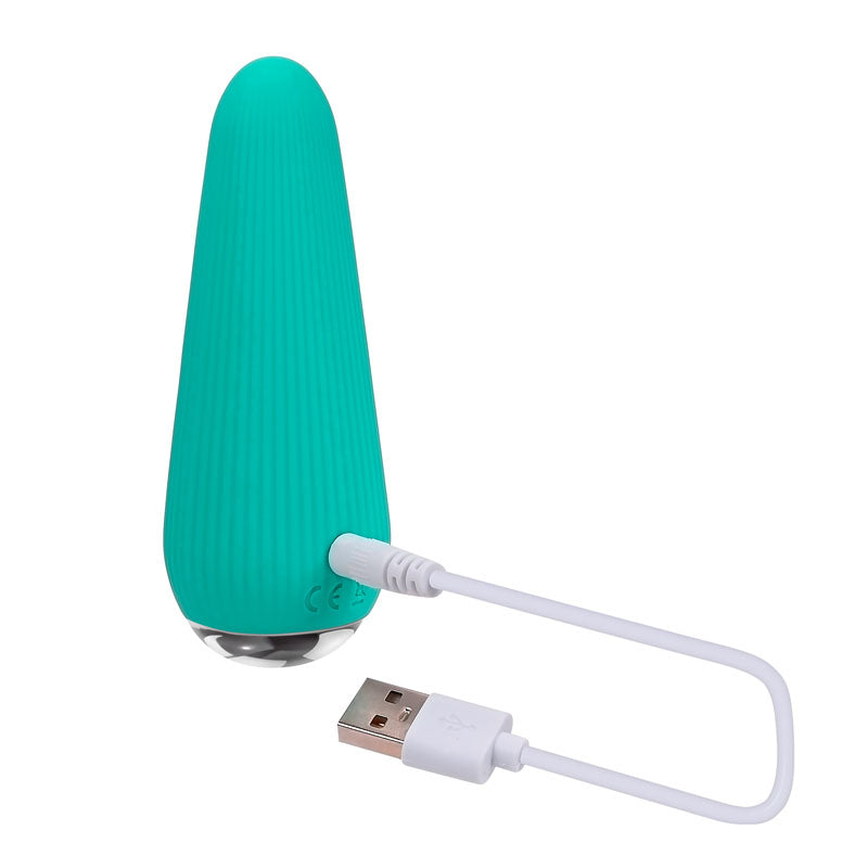 Gender X O-CONE - Blue 10.8 cm (4.25'') USB Rechargeable Bullet — view 9