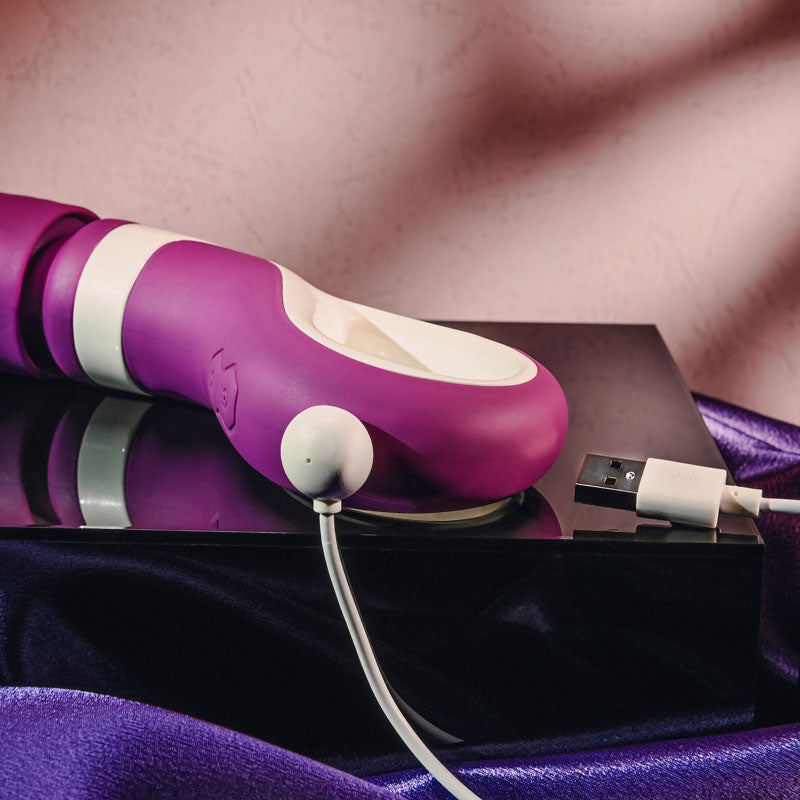 Gender X HANDLE IT - Purple/White USB Rechargeable Massager Wand — view 6