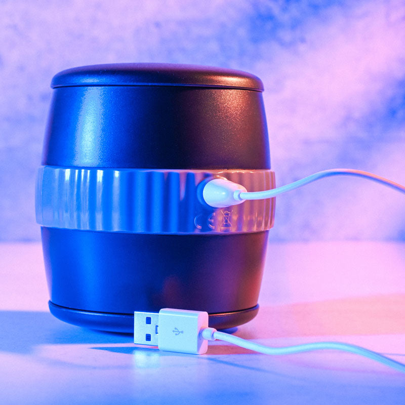 Gender X BARREL OF FUN - Black USB Rechargeable Stroker — view 6