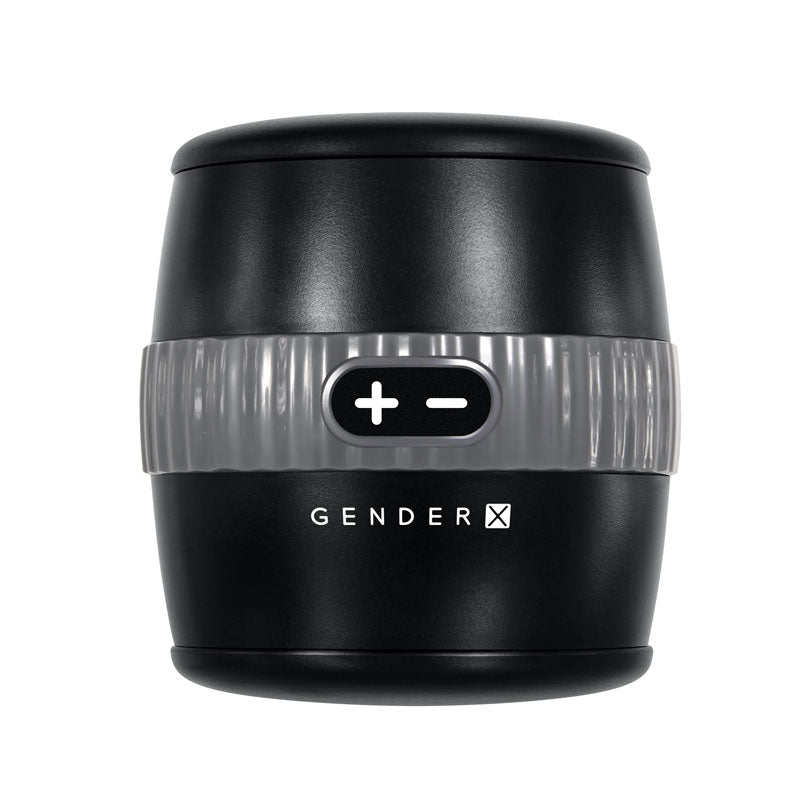 Gender X BARREL OF FUN - Black USB Rechargeable Stroker — view 7