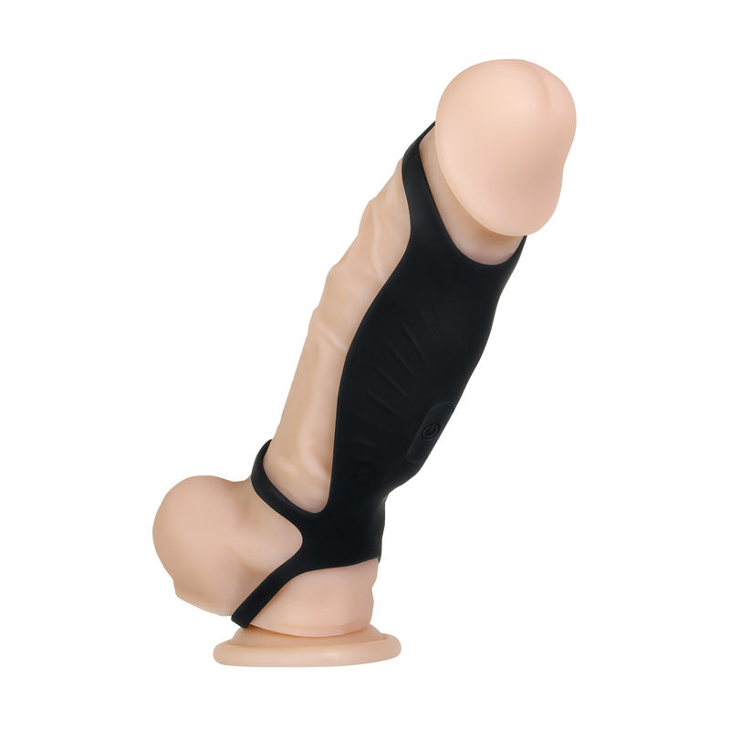 Gender X ROCKETEER - Black Vibrating Penis Sleeve