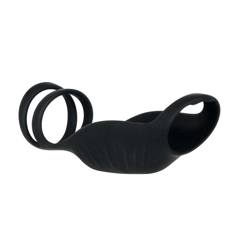 Gender X ROCKETEER - Black Vibrating Penis Sleeve