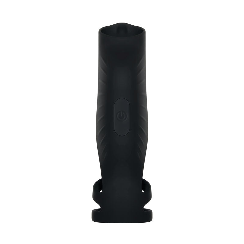 Gender X ROCKETEER - Black USB Rechargeable Vibrating Penis Sleeve — view 7