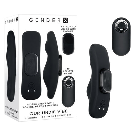 Gender X OUR UNDIE VIBE - Black Panty Vibe buy online Australia