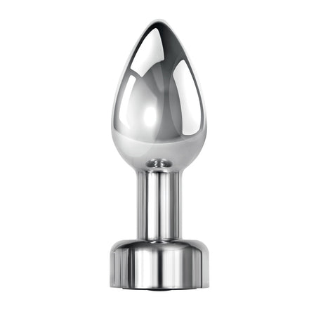 Gender X Rockin' Metal Plug Metallic 9.3 cm USB Rechargeable Butt Plug