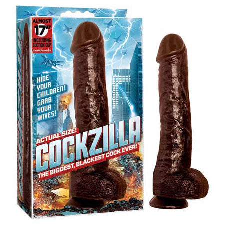 Cockzilla - Black 43 cm (17'') Dong buy online Australia