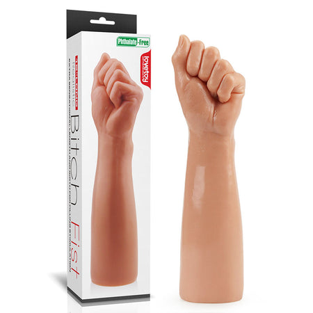 King Sized 12'' Realistic Bitch Fist - Flesh 30.5 cm Fist Dildo buy online Australia