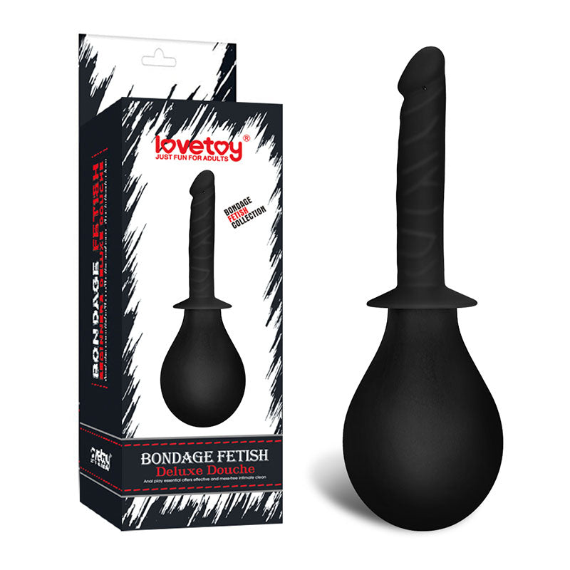 Bondage Fetish Deluxe Douche - Black Unisex Douche buy online Australia