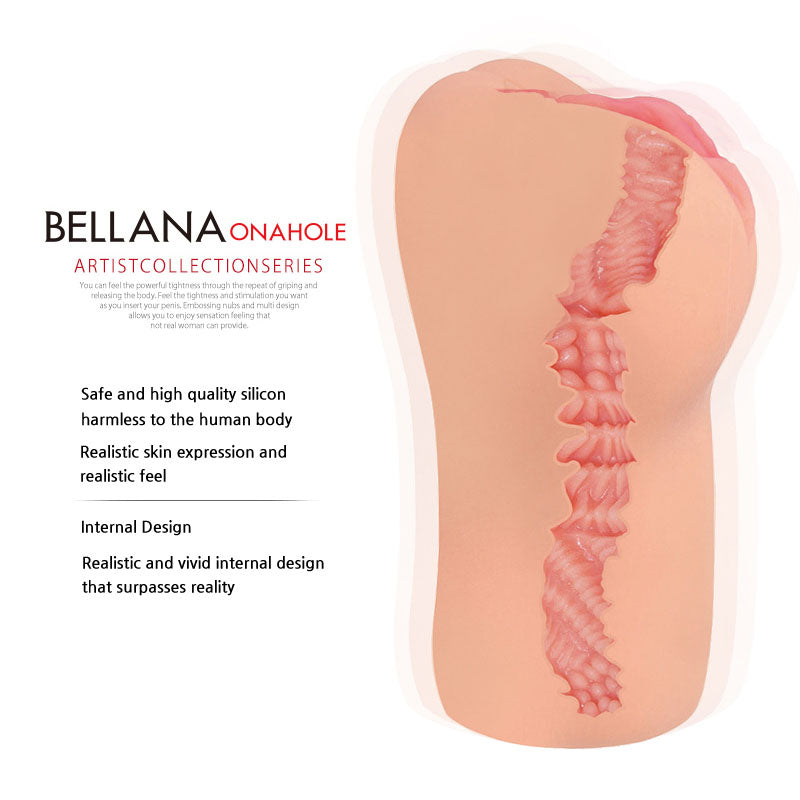 Kokos Bellana Onahole - Flesh Dual Layer Vagina Stroker — image 4