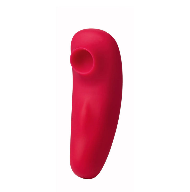 Maia Remi - Red Panty Vibe with Suction
