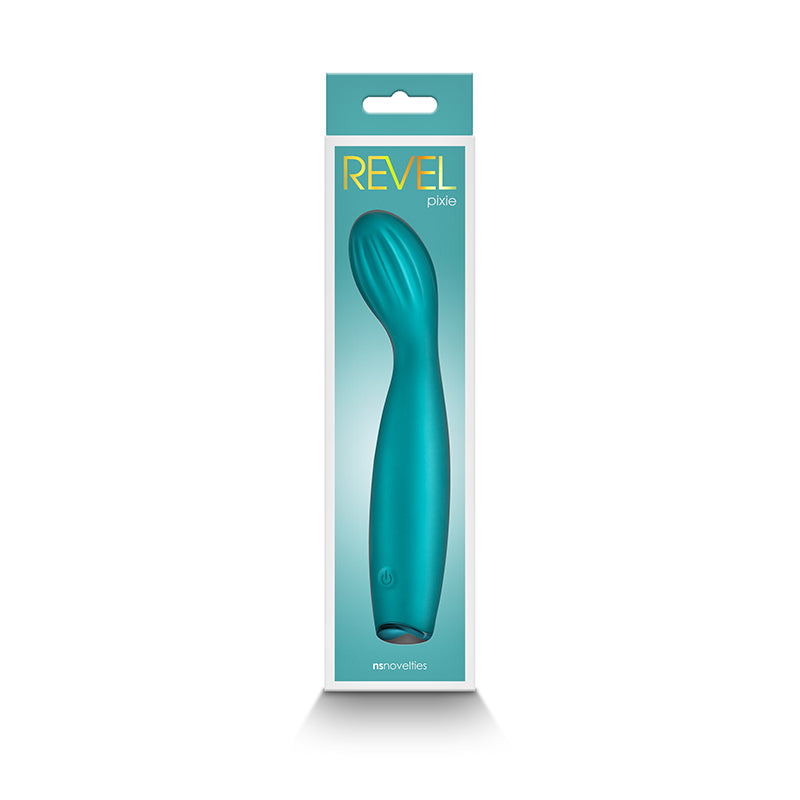 Revel Pixie - Teal - Teal 17.3 cm Vibrator