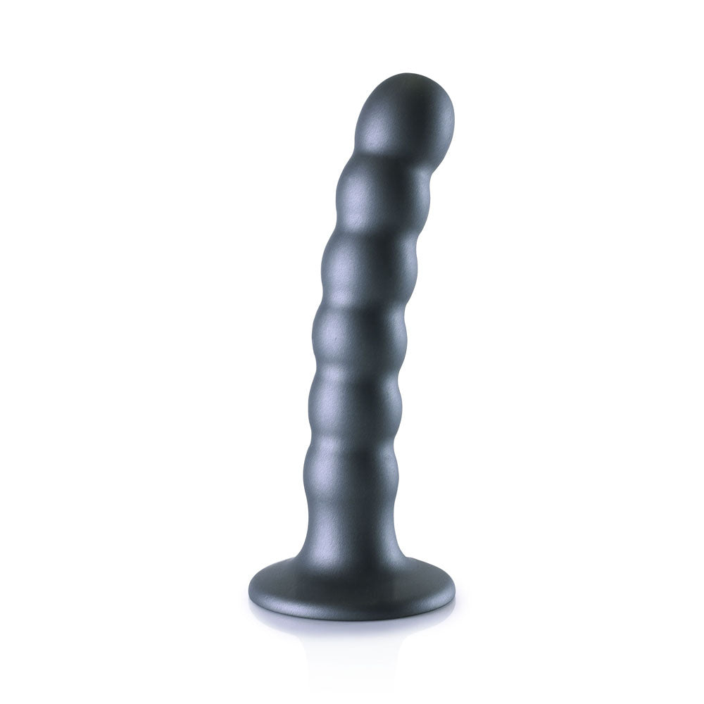 OUCH! Beaded Silicone G-Spot Dildo - 5'' / 13cm — view 6