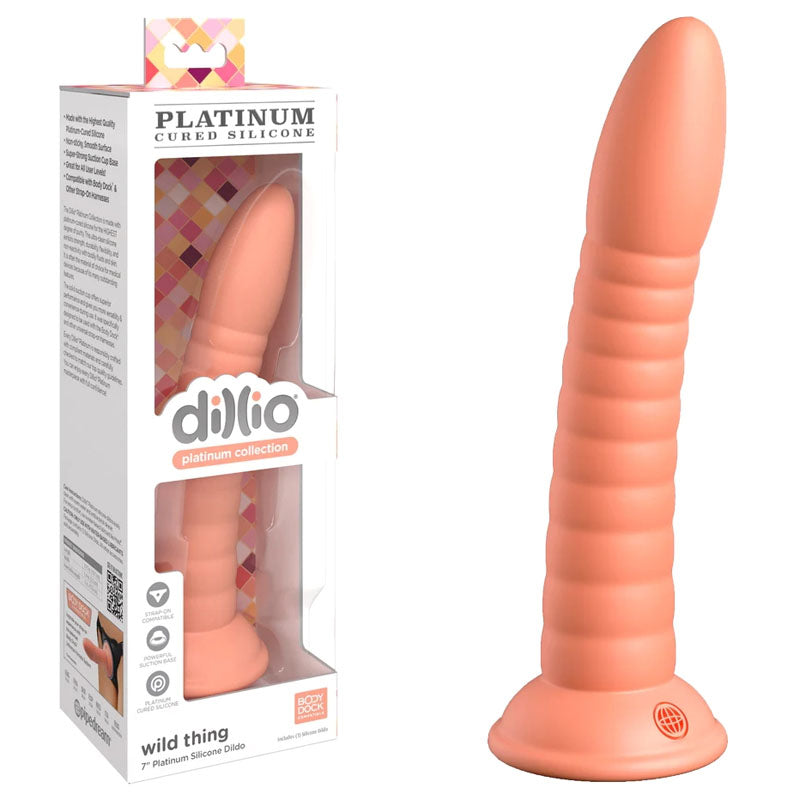 Dillio Platinum Wild Thing - Peach - Peach 17.8 cm (7'') Dong buy online Australia