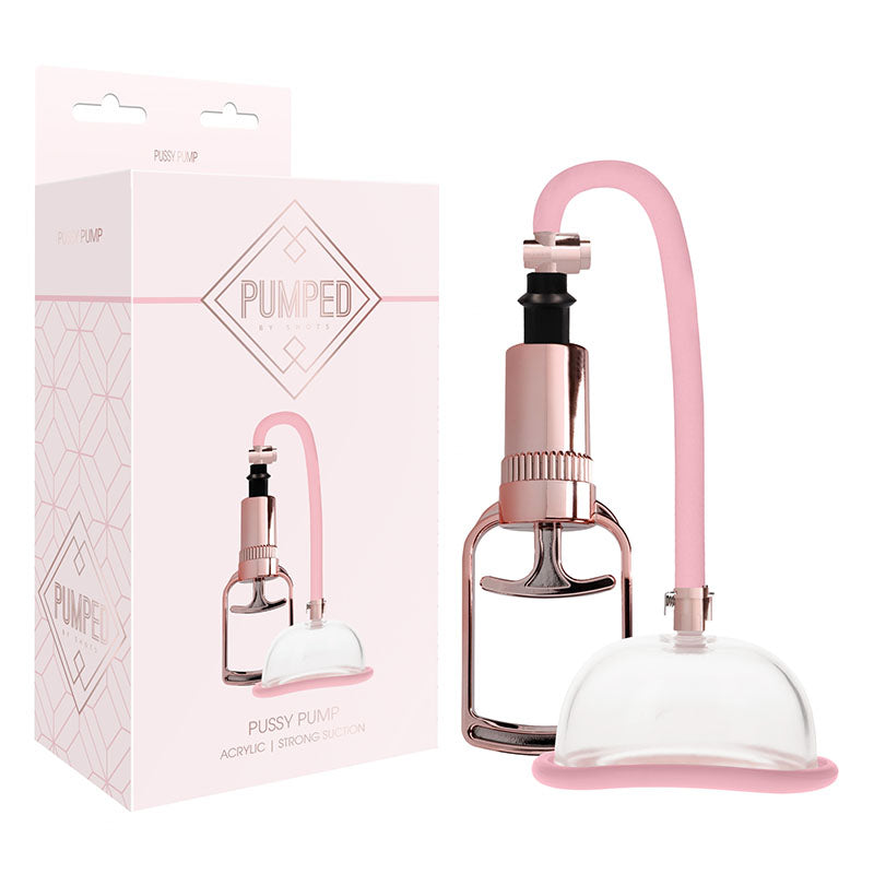 Pumped Pussy Pump - Rose Pink Vagina Pump buy online Australia