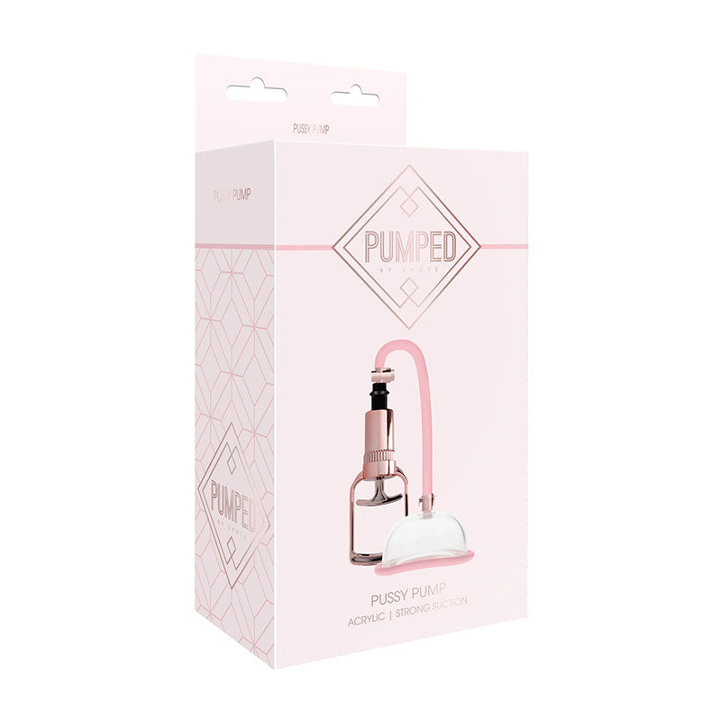 Pumped Pussy Pump - Rose Pink Vagina Pump