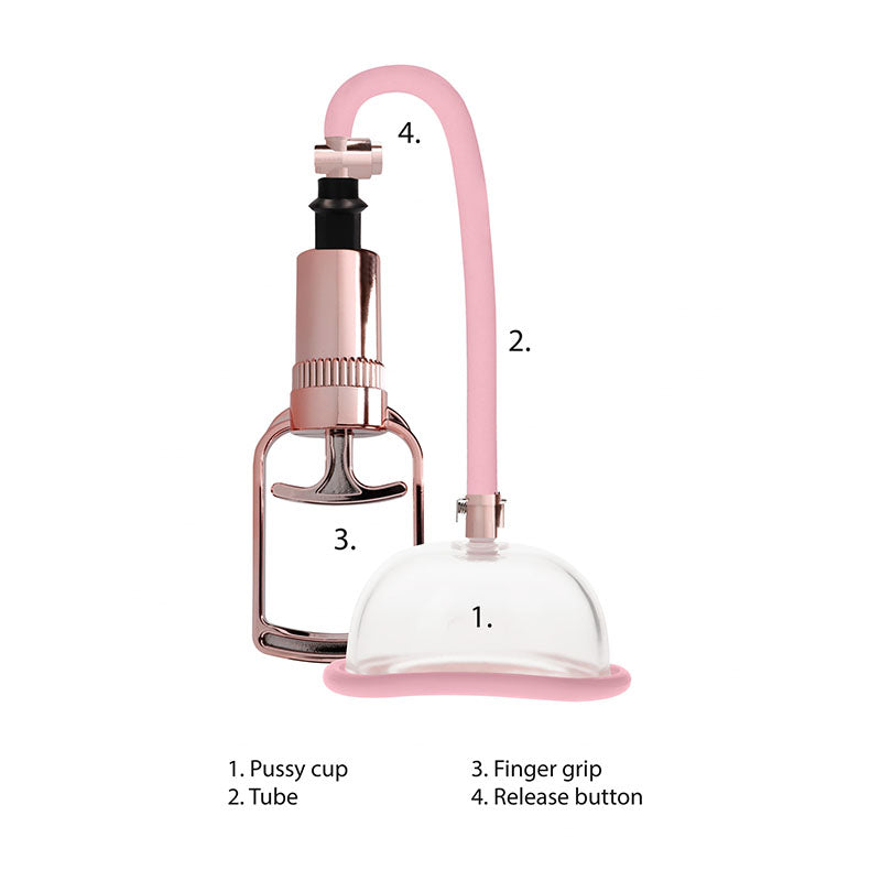 Pumped Pussy Pump - Rose Pink Vagina Pump — view 7