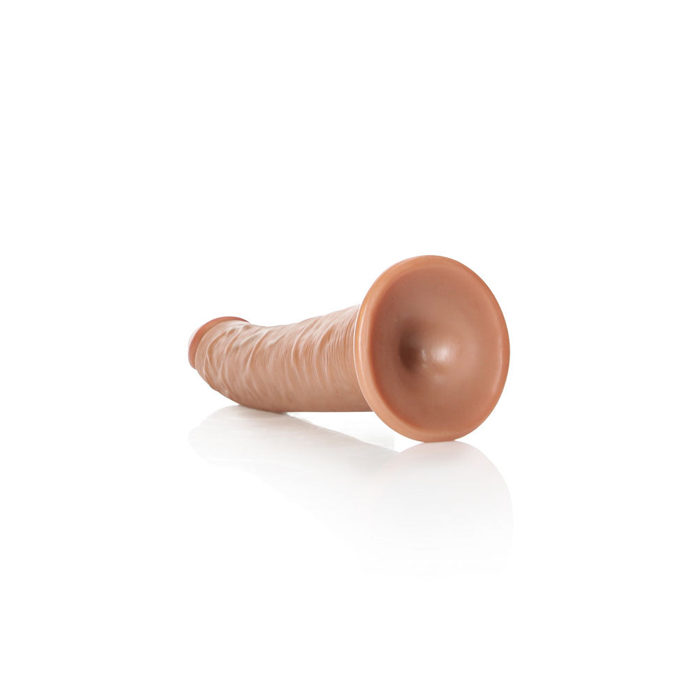 REALROCK Realistic Slim Dildo with Suction Cup - 20.5cm — view 6