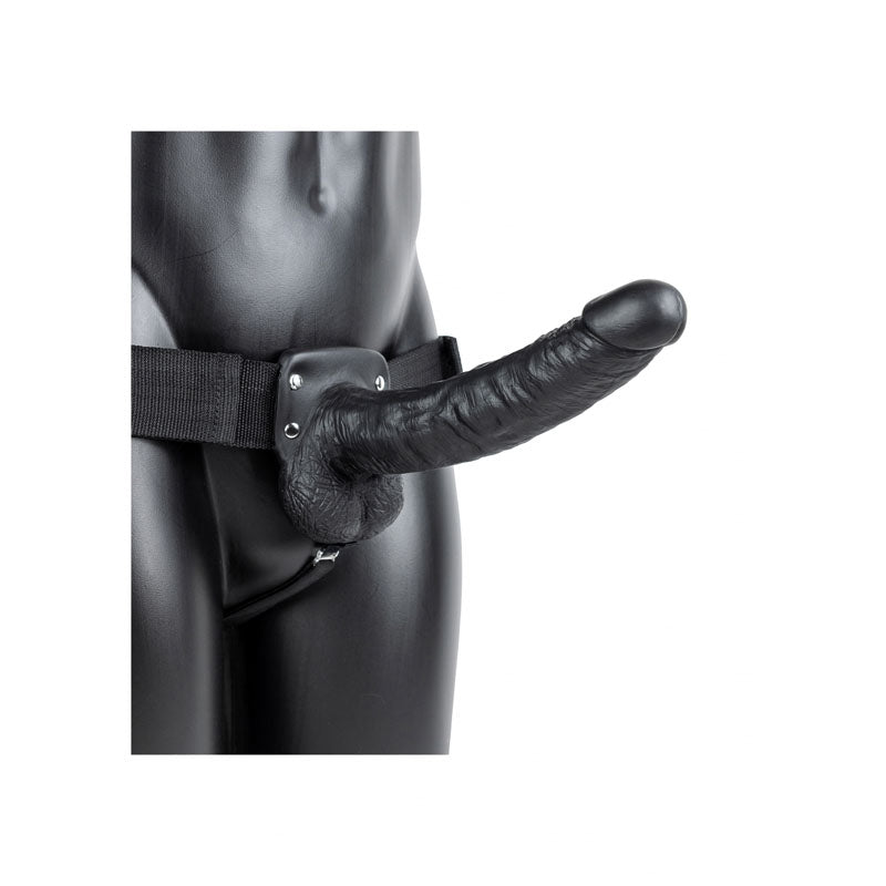 Hollow Strapon with Balls / 23 cm