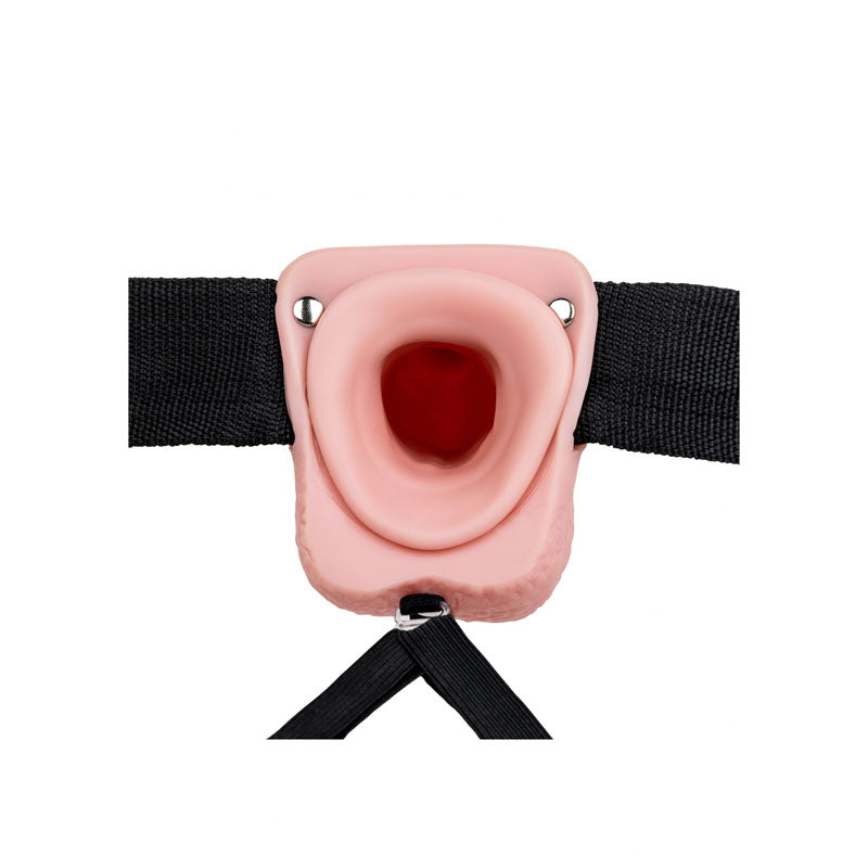 Hollow Strapon with Balls - 9in / 23 cm -