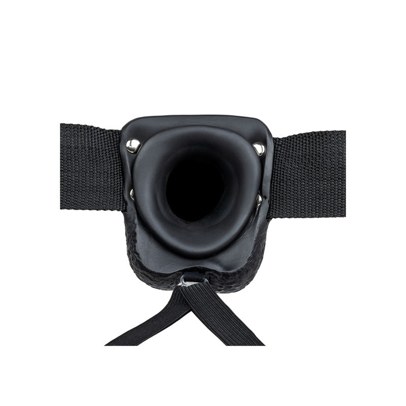 Vibrating Hollow Strapon with Balls - 7i -