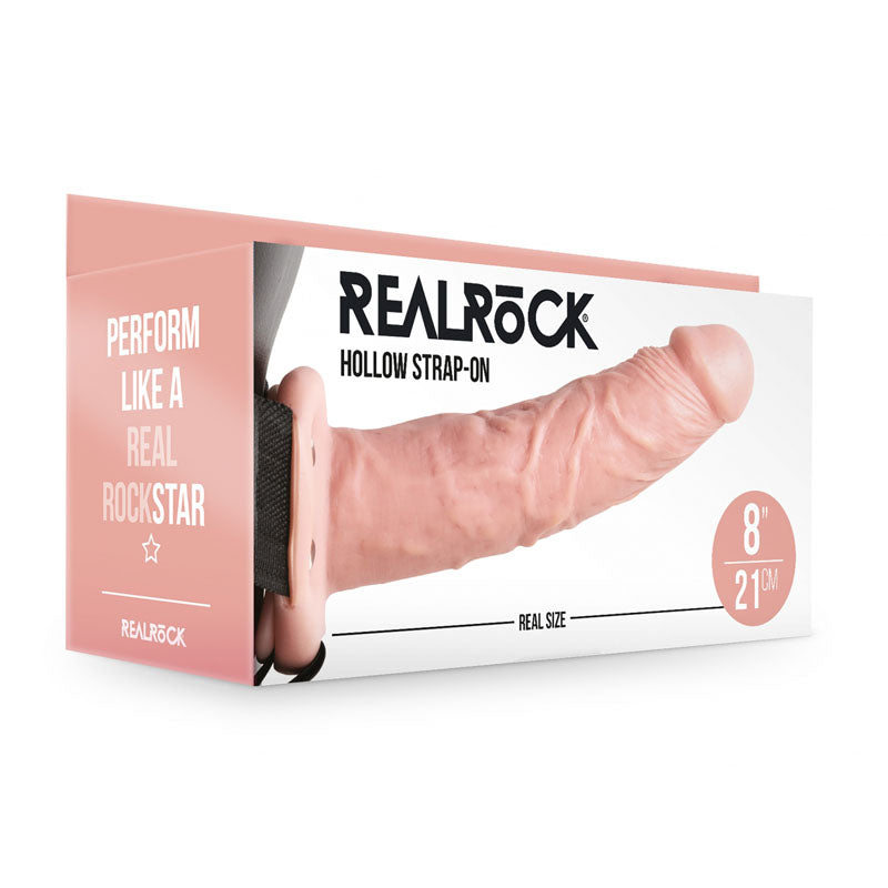 Hollow Strapon without Balls - 8in / 20, -