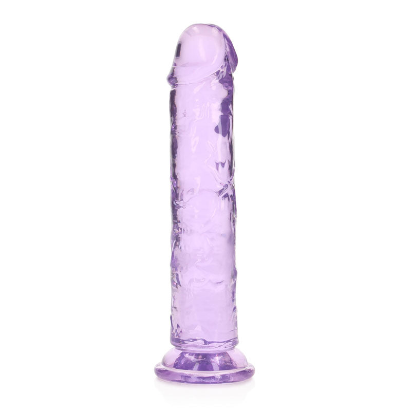 REALROCK 20 cm Straight Dildo - Purple - Purple 20 cm (8'') Dong