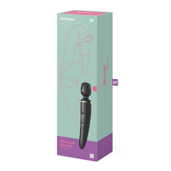 Satisfyer Wand-er Woman - Black Massager Wand