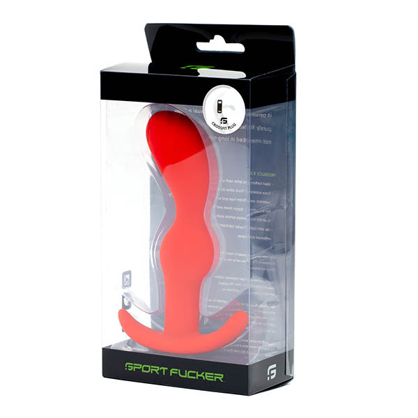 Sport Fucker CrossFit Plug - Red Medium Anal Plug buy online Australia