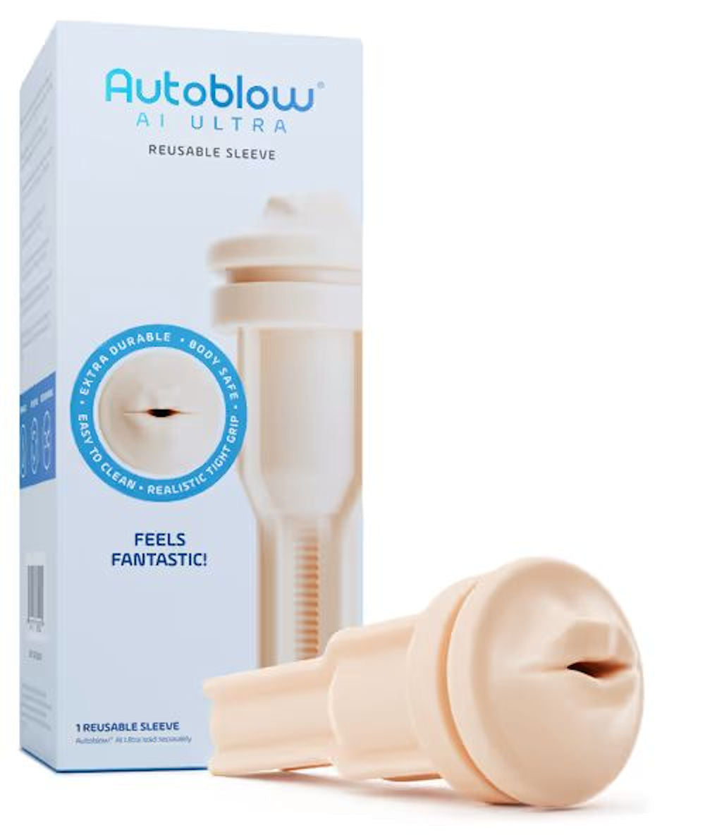 Autoblow AI Ultra Vagina Sleeve Beige