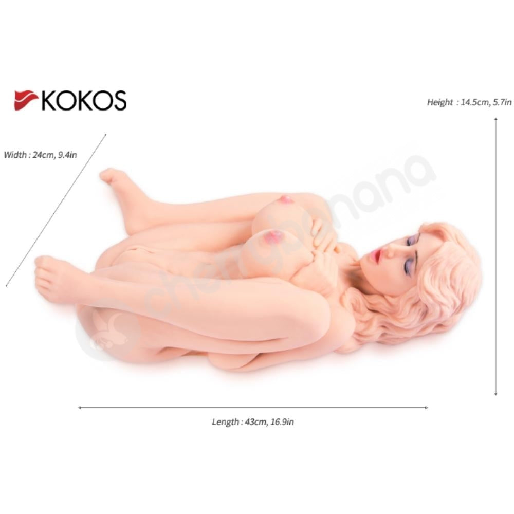 Kokos Real Doll Victoria - Flesh Lifelike Body Masturbator